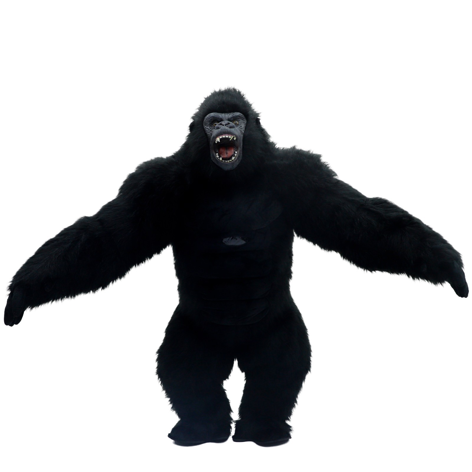 8' Giant Gorilla Mascot  Inflatable Costume Adult Halloween Cosplay Party Outfit