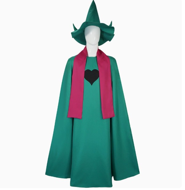 2026 Deltarune* Ralsei Cosplay Costume Outfits Halloween Carnival Suit New COS