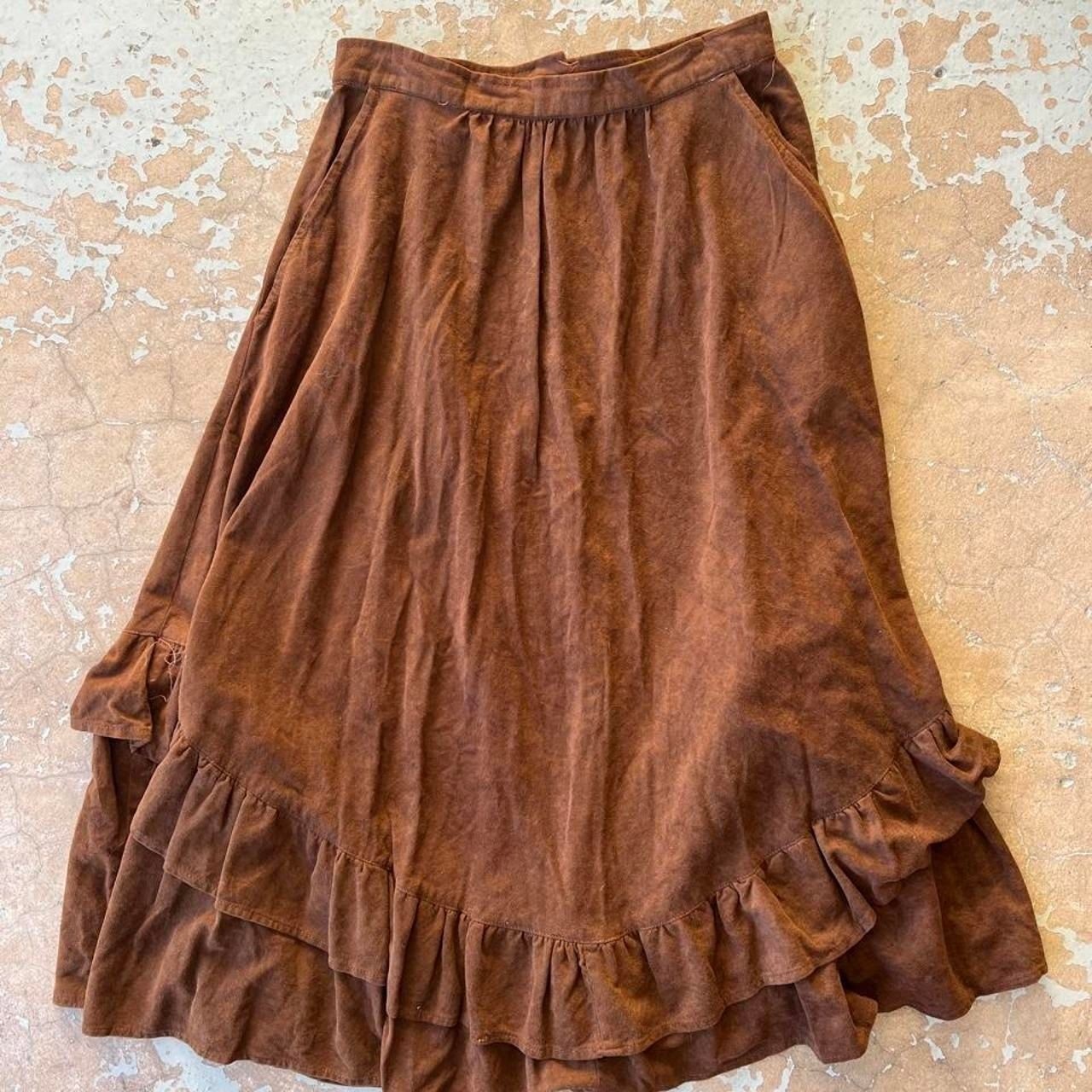 Vintage 60s/70s ILGWU (International Ladies’ Garment Workers’ Union) Brown Tiere