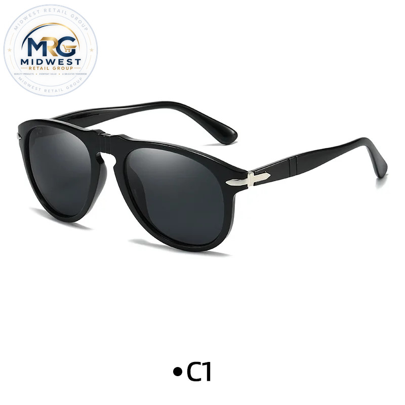New Vintage Classic Celebrity Sunglases Aviation Steve Mcqueen Style Polarized