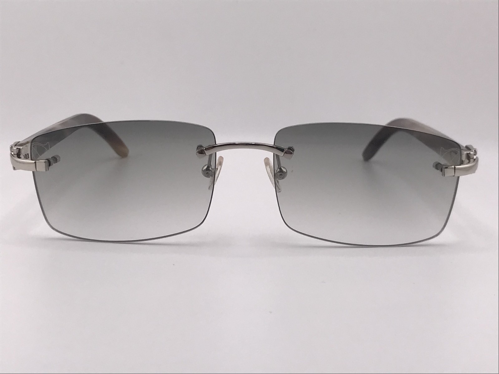 Premium Rare Brown Genuine Horn Buff Buffs Sunglasses 55-19-140