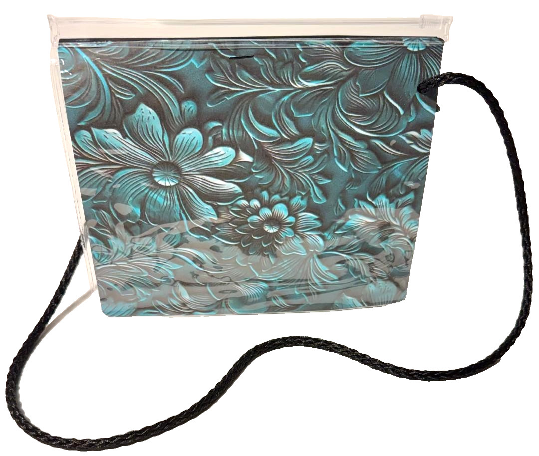 EMBOSSED LEATHER LOOKALIKE #8 - Fun, Attractive, Unique Handbag 