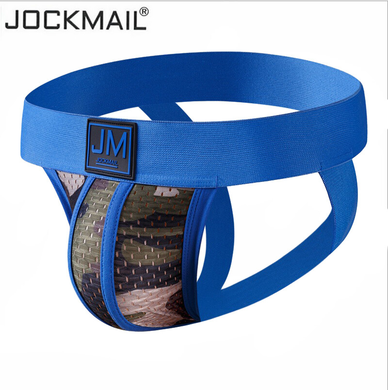 Men\'s Jock Strap Breathable Underwear Backless Briefs Underpants Thong Jockmail