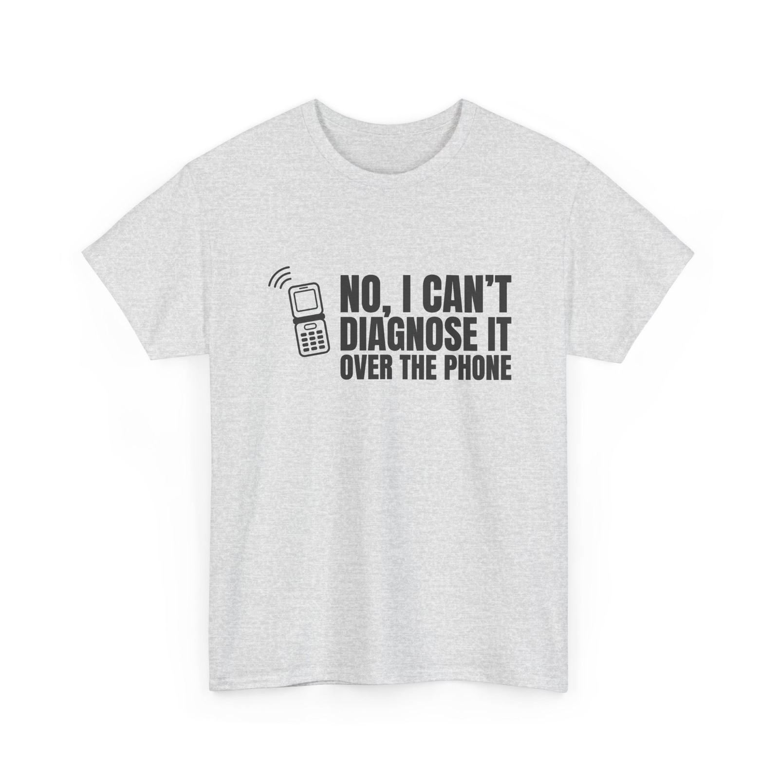 Funny Mechanic T-Shirt ThreadWill No I Can't Diagnose It Over the Phone Gift