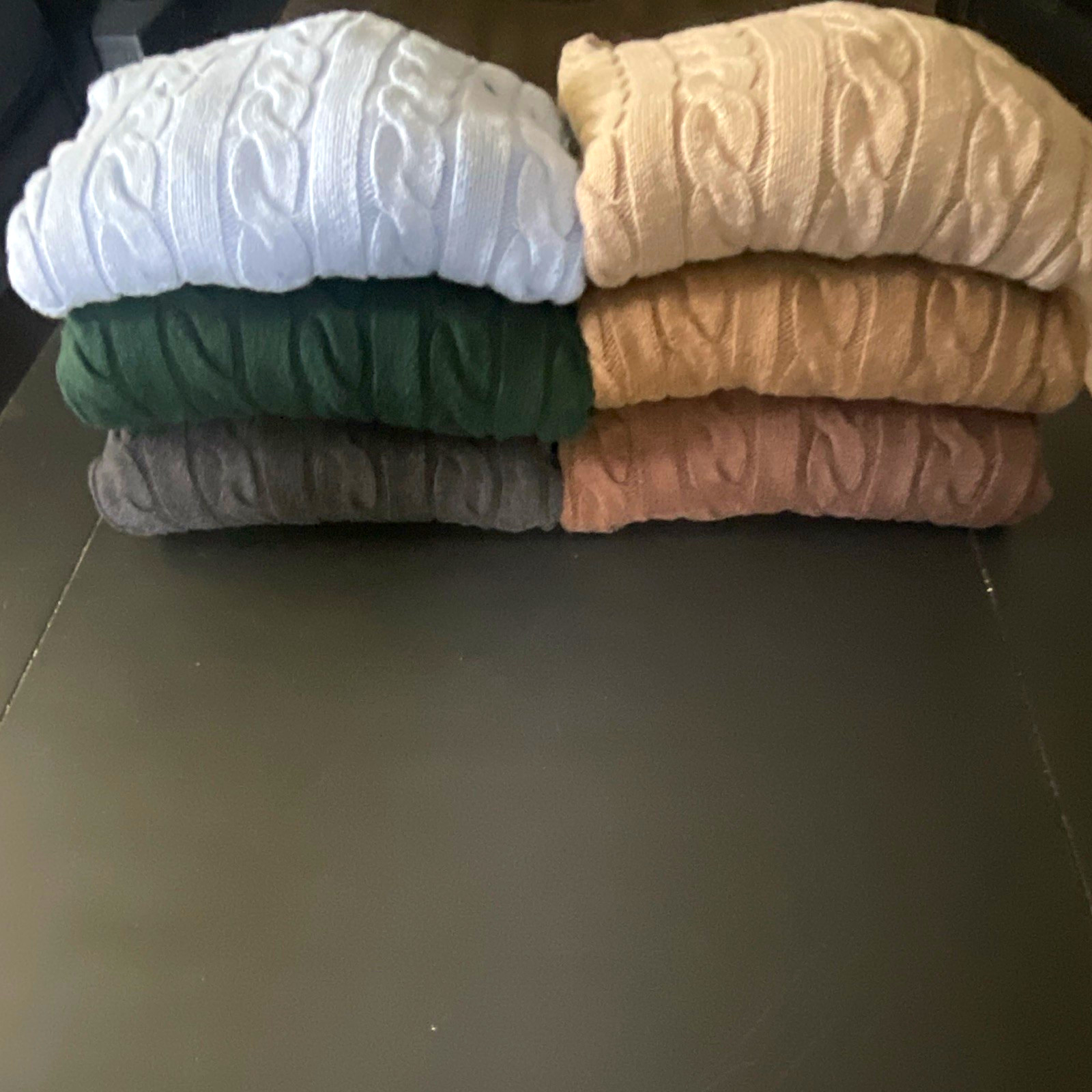 Polo Ralph Lauren  Cable-Knit Cotton Sweater Lot of 6, Colors