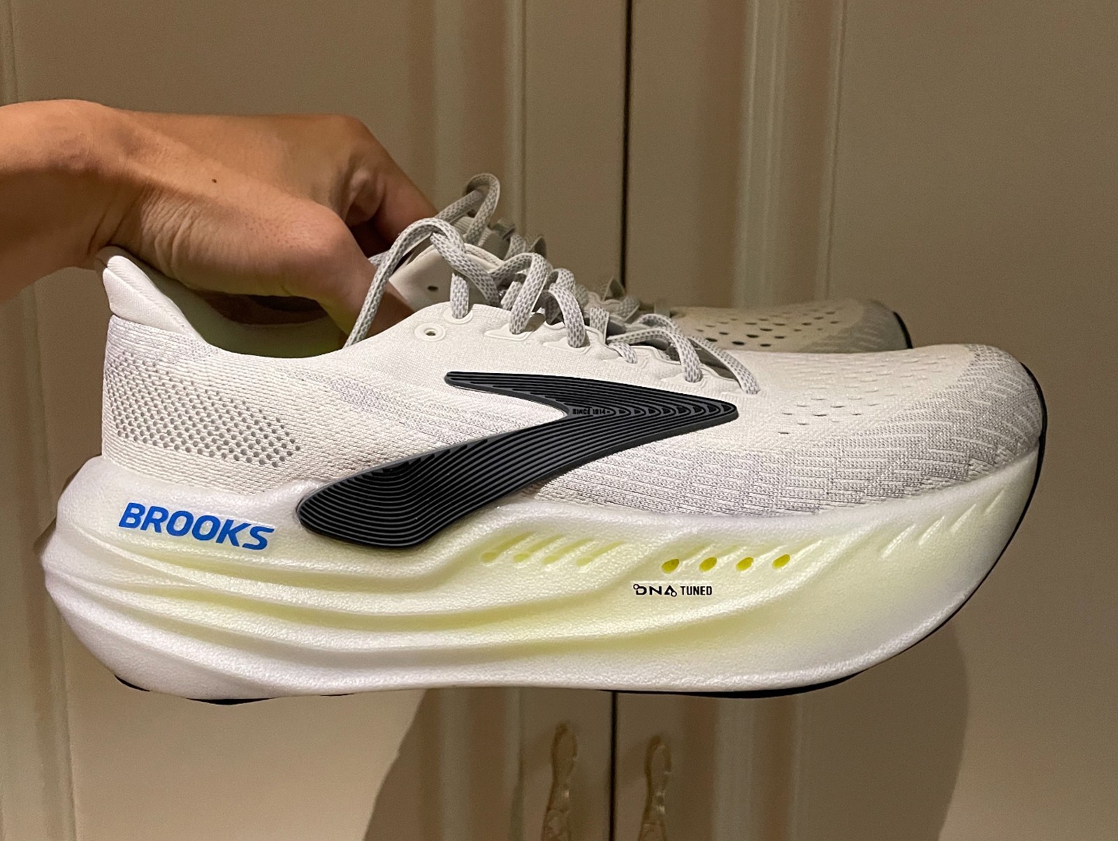 Brooks Glycerin Max 'Grey Black Nightlife' Men's Sneakers Cushioned 110447 1D 09