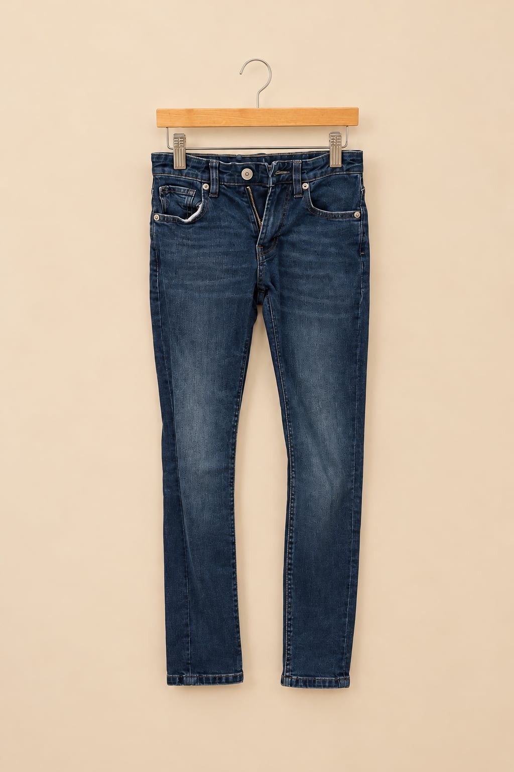Calvin Klein Jeans Skinny Denim Pants Blue