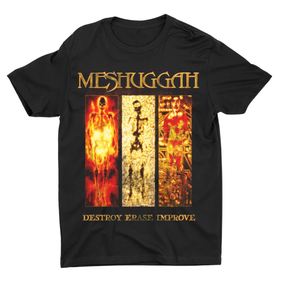 Math Metal Technical Groove Metal Meshuggah Cotton T Shirt S-5XL
