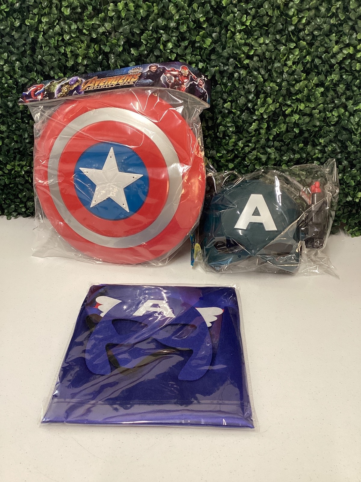 Marvel Avengers Captain America costume set 3+