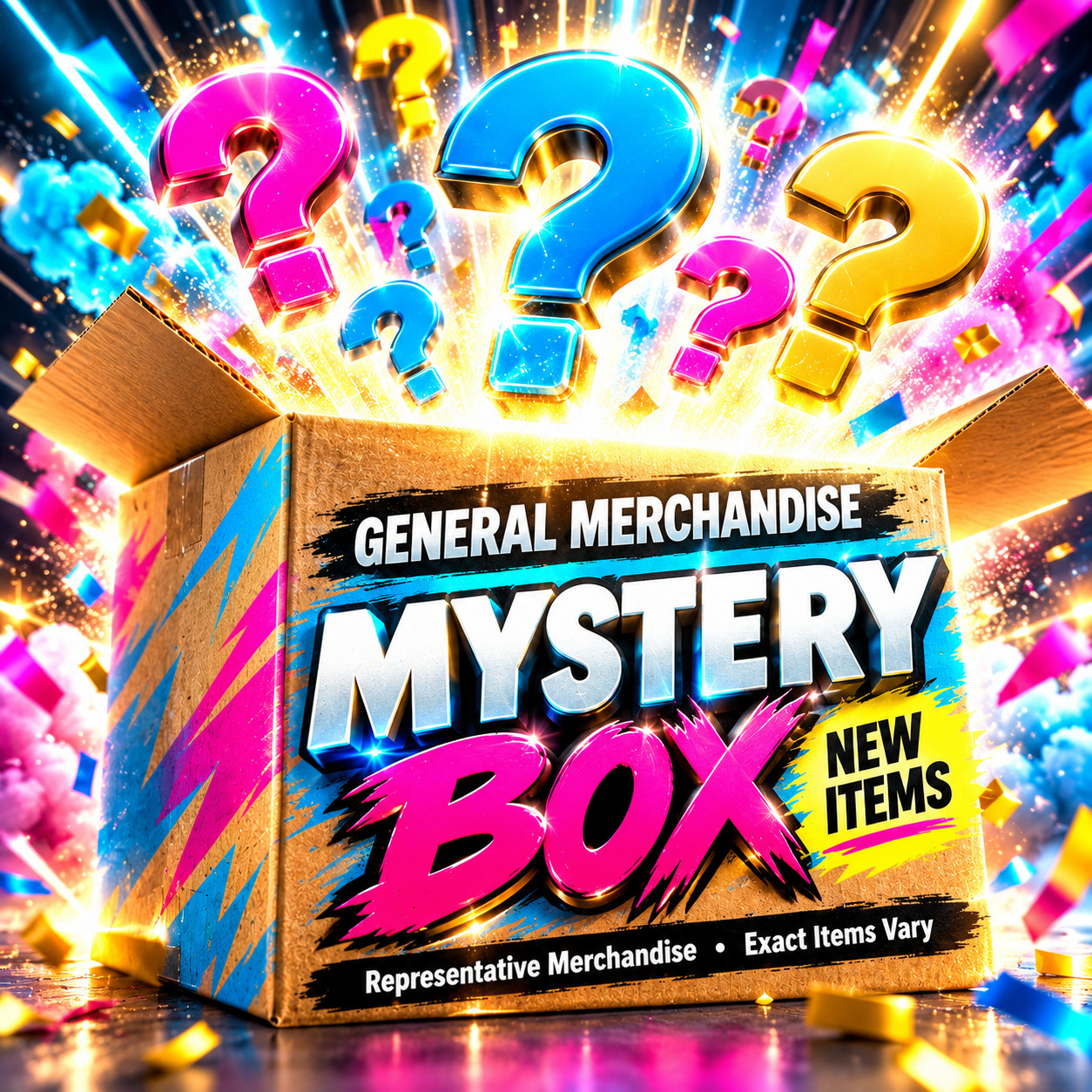 Reseller Box Mixed Lots Overstock Random General Merchandise Variety Lot
