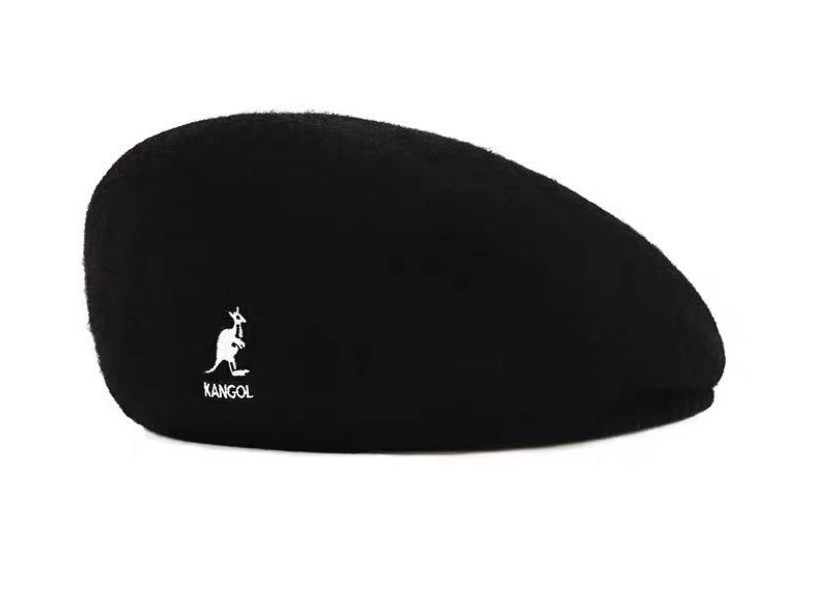 Kangol Wool 504 Flat Cap Men Women Casual Woolen Beret Hat Winter Newsboy Caps