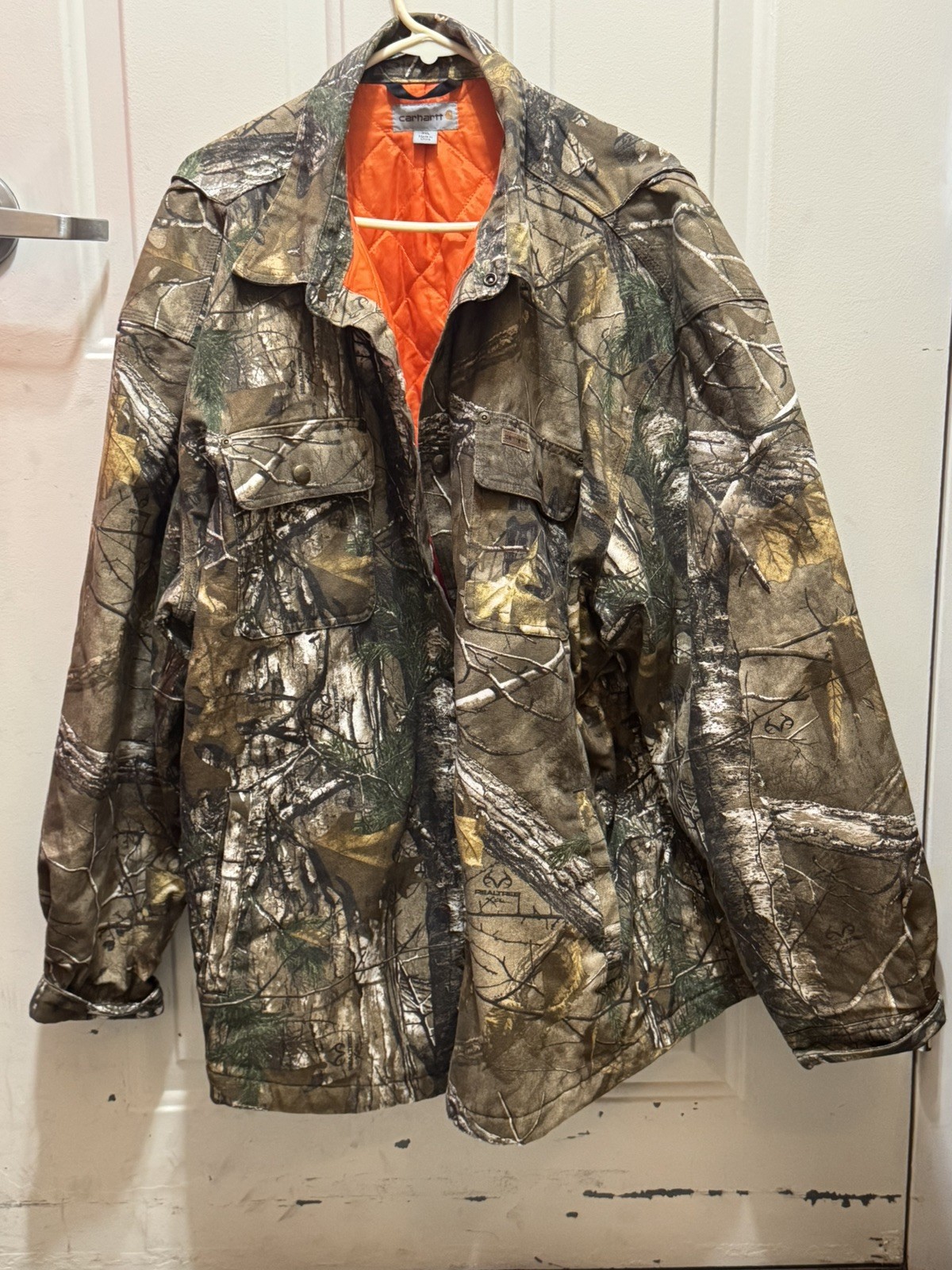 New Rare Carhartt Realtree XTra Camo Jacket 3xl