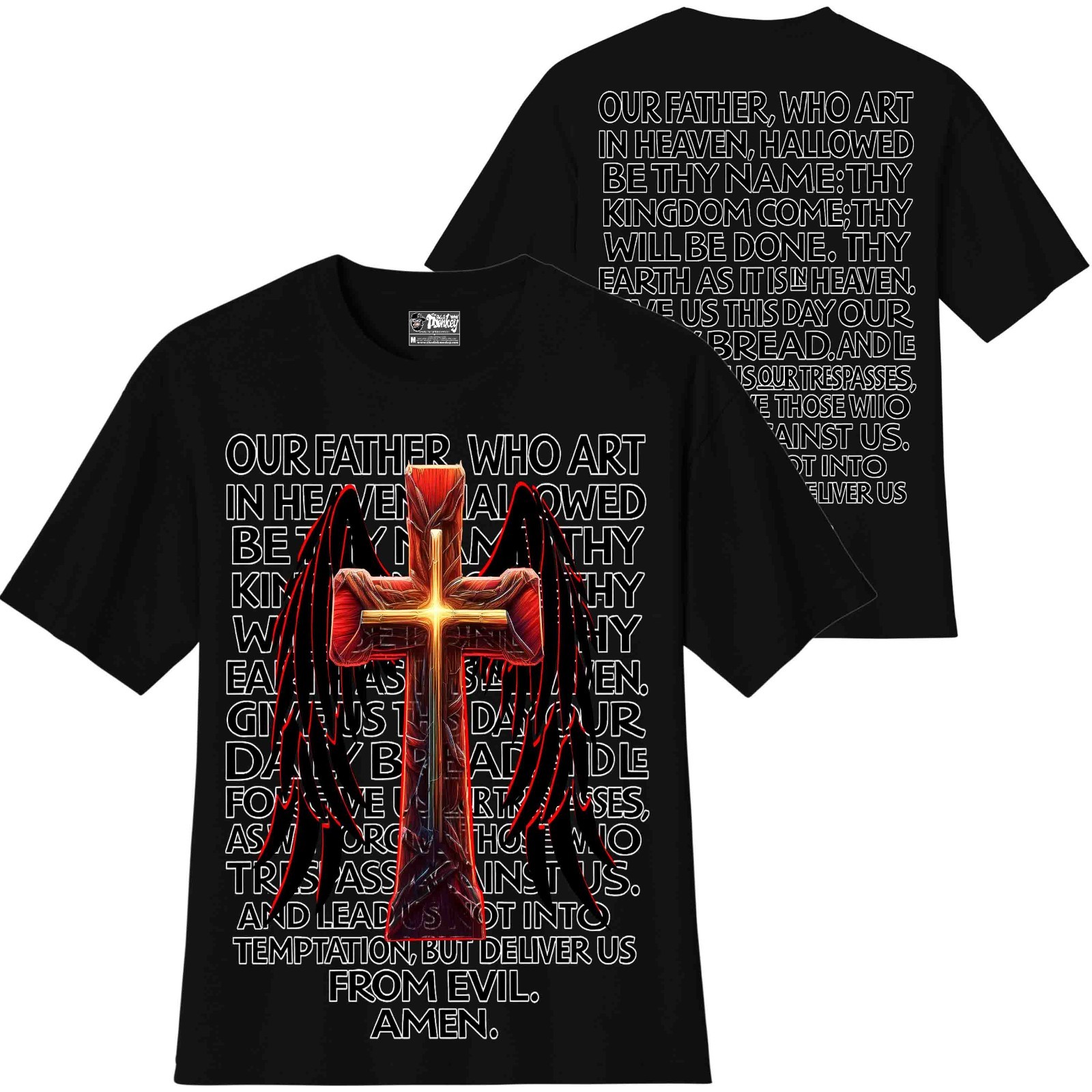 OUR FATHER - Premium Unisex Tee,  Casual Fit or UPSIZE for Urban-Street FIT.