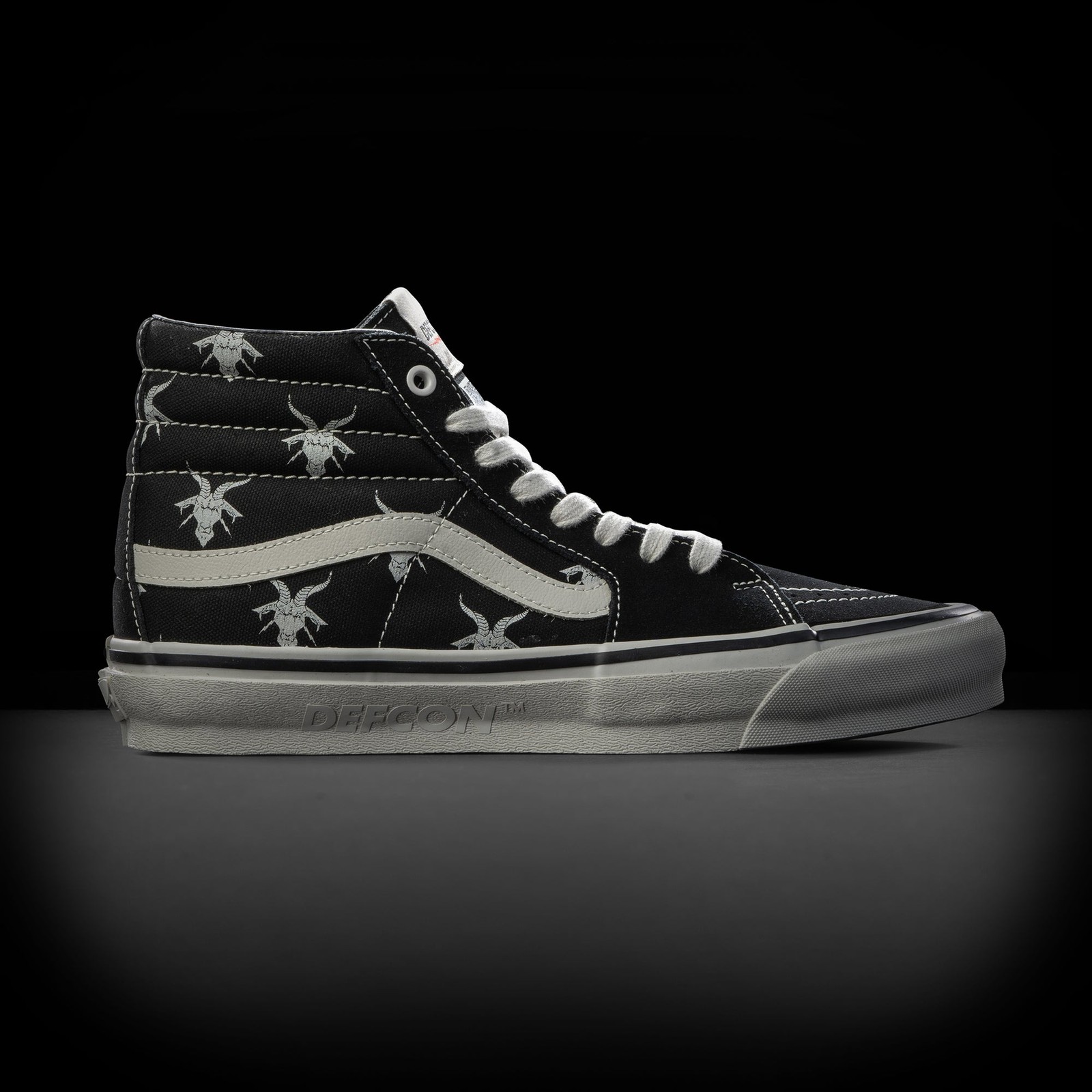 VANS OTW Sk8-Hi 38 x DEFCON Skate Block Black BRAND NEW - VN0011B4BLK IN HAND