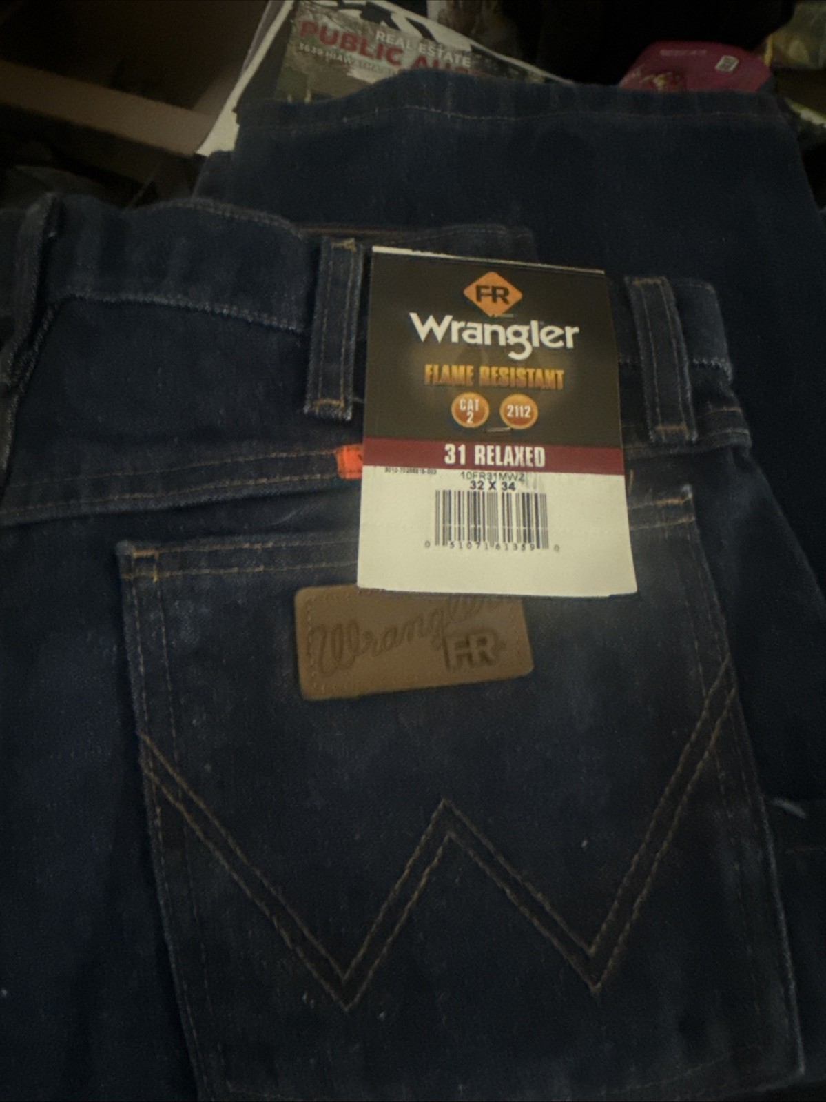 8 Pairs Of wrangler fr jeans 32x34