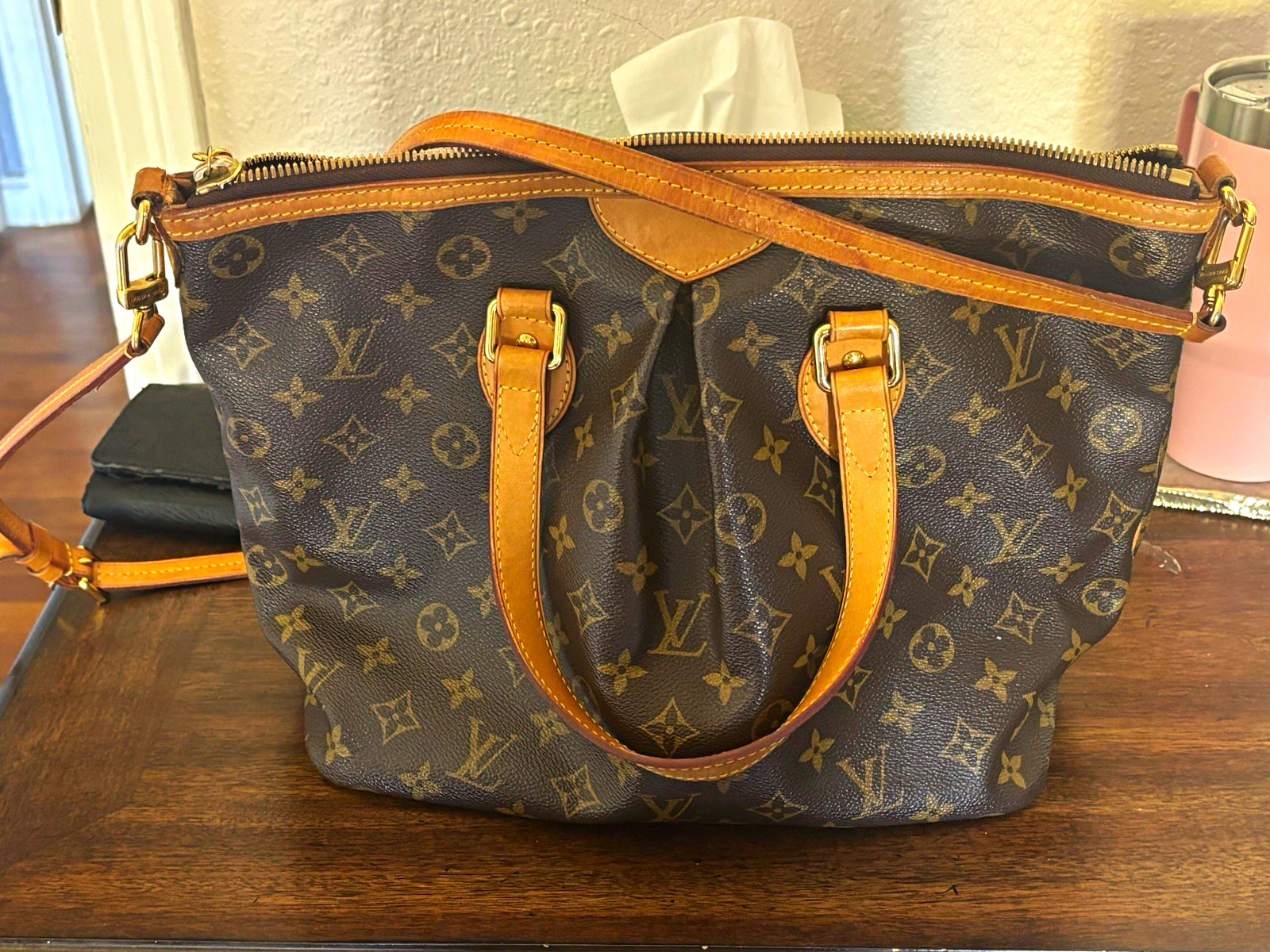 Louis Vuitton Vintage Monogram Palermo GM Crossbody Tots