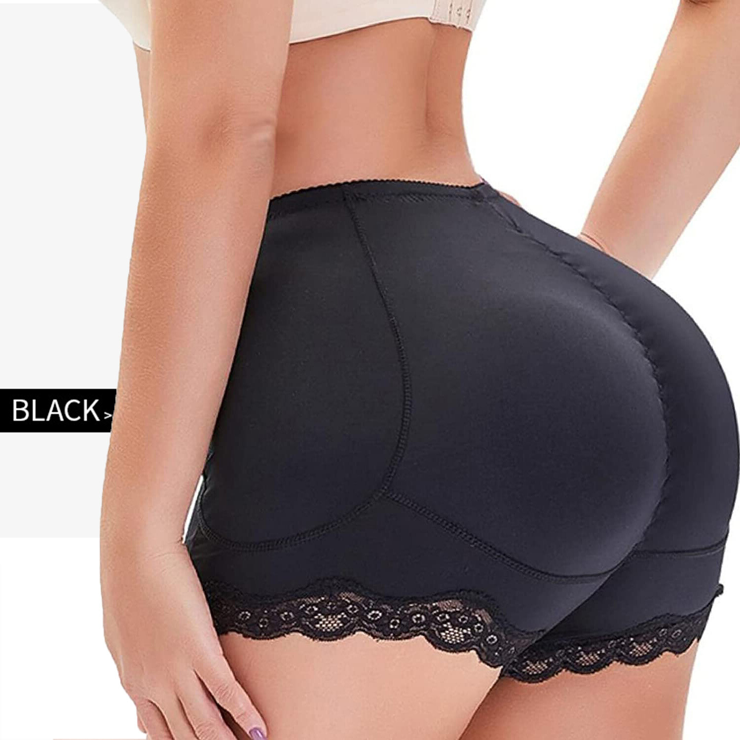 Women's Butt Lifter Panties Padded Underwear Hip Enhancer Booty Shaper Fake Ass