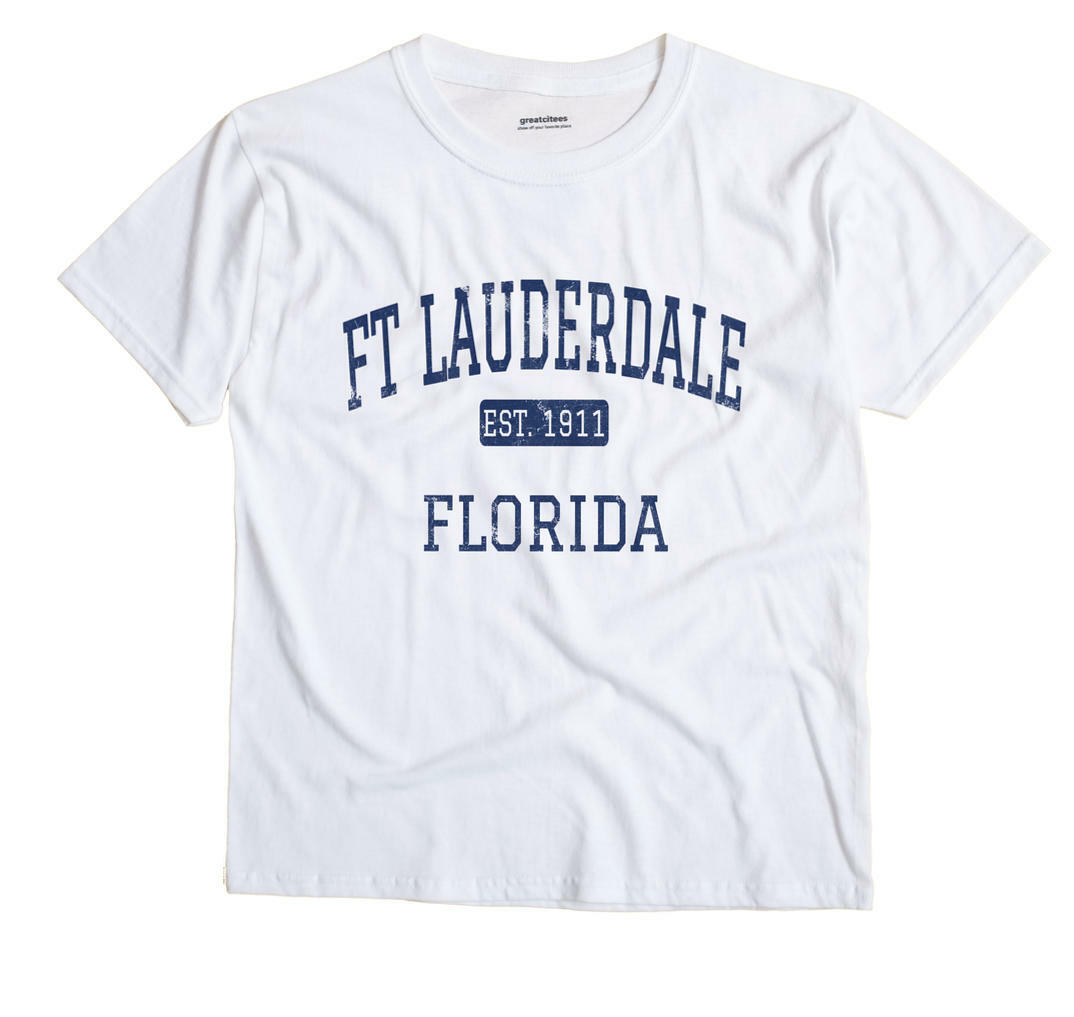 Ft Lauderdale Florida FL T-Shirt EST