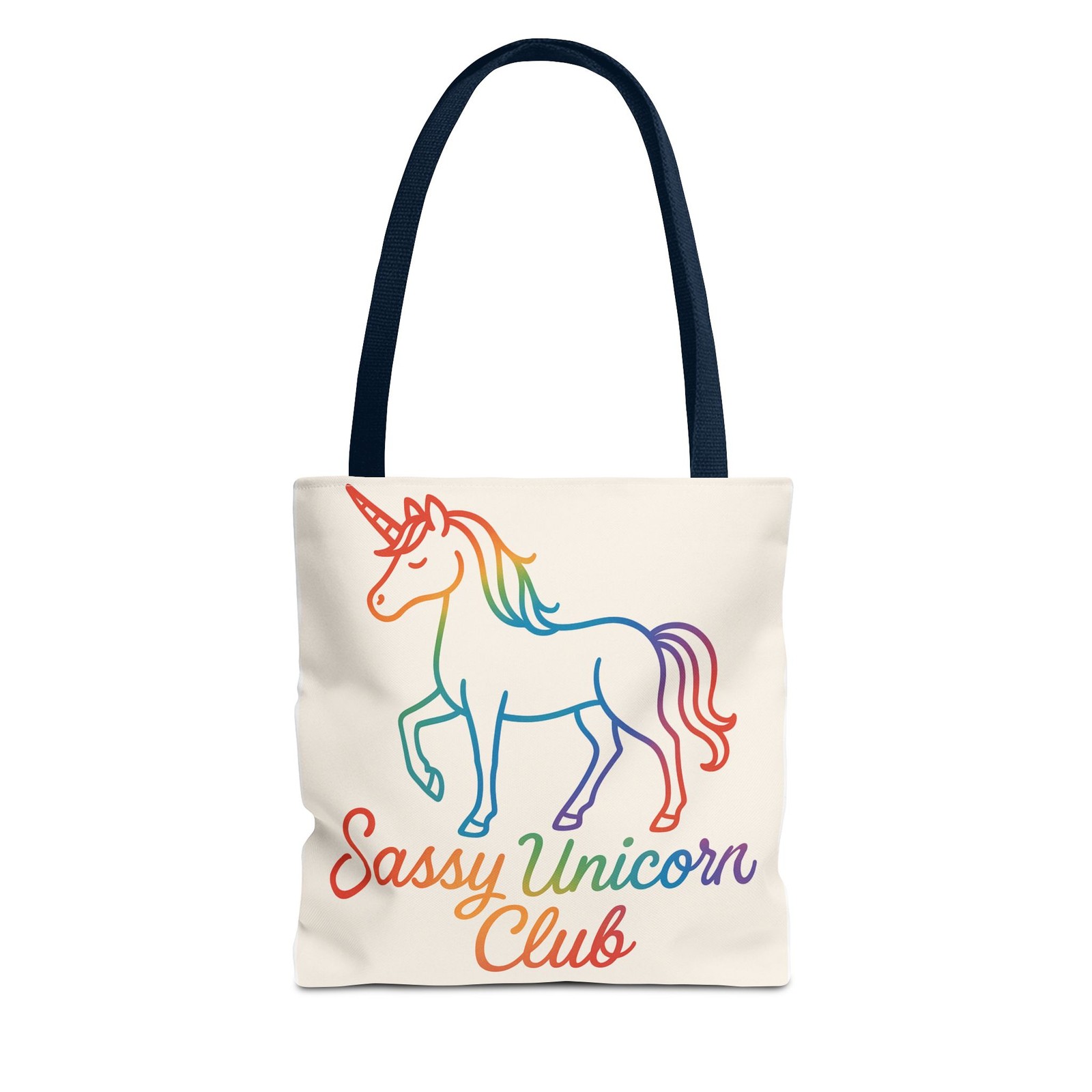 Sassy Unicorn Club Tote Bag | Fun Unicorn Tote, Gift for Kids, Rainbow [...]