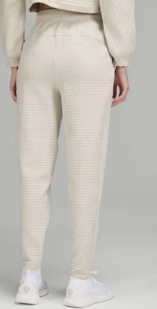Lululemon Joggers Lab Textured Grid HR  28’’ Waffle Pants Size 6 Women’s Jogger