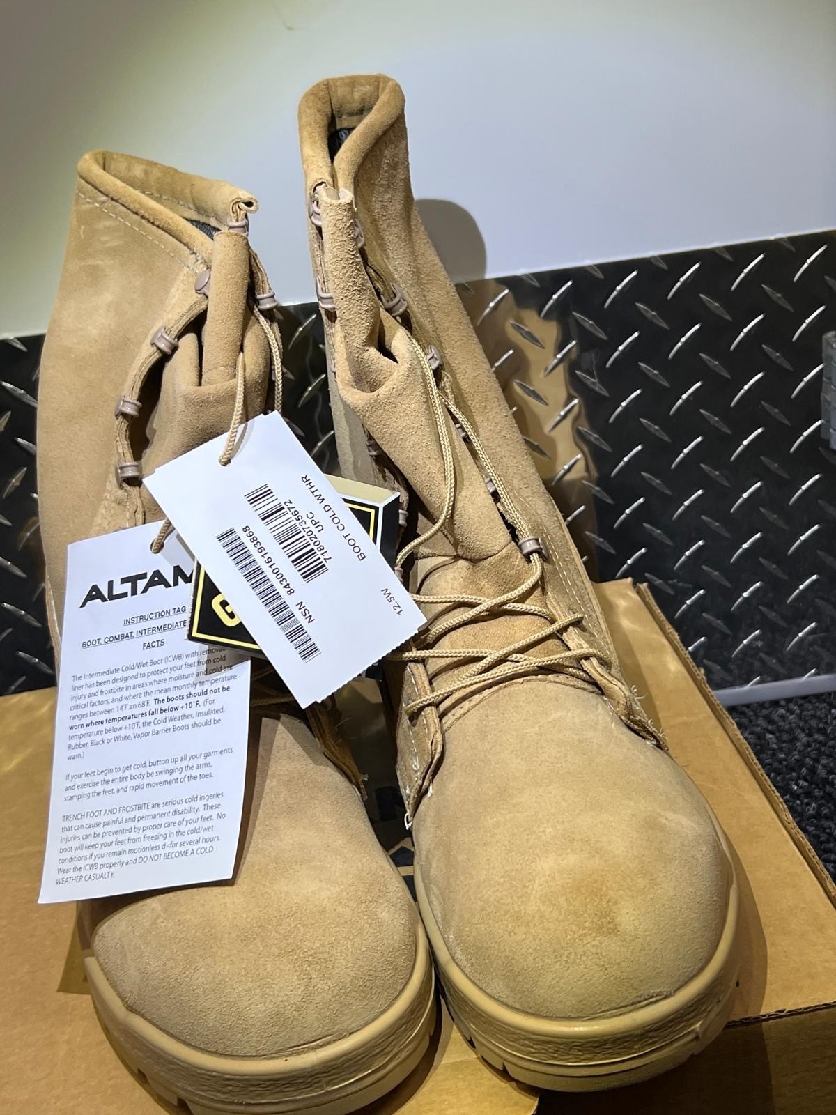 SPECIAL 5-DAY DEAL – 2 Pairs $64.99  Military Combat Tactical Work Boots