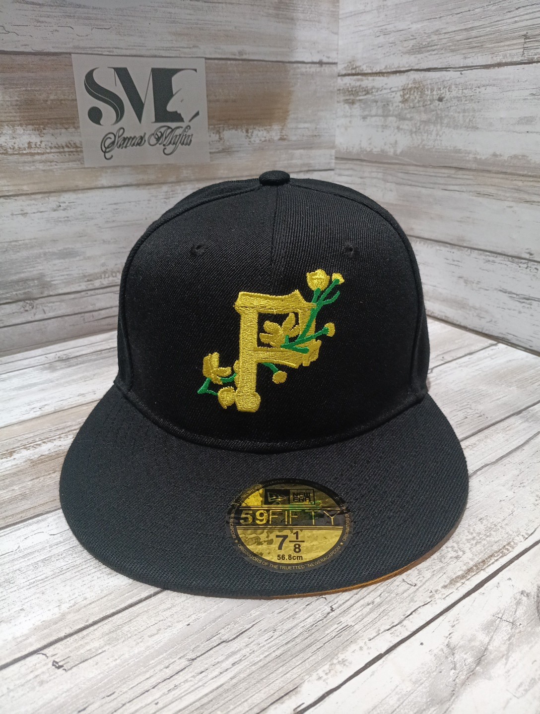New Era Baseball Cap Black Color 7-1/8