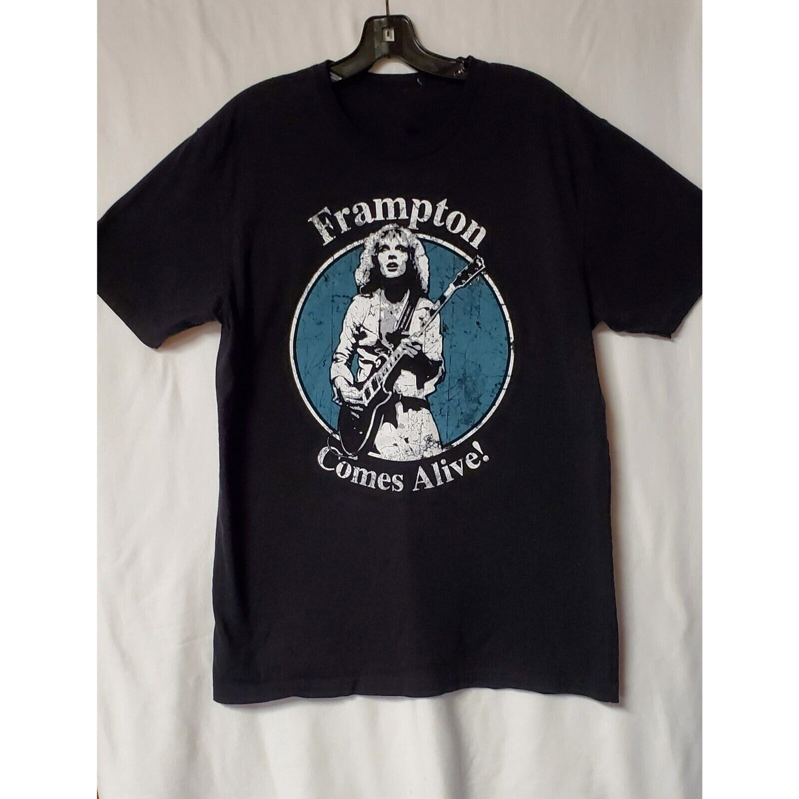 Peter Frampton - Comes Alive Short Sleeve Black All Size T-Shirt  FA1148