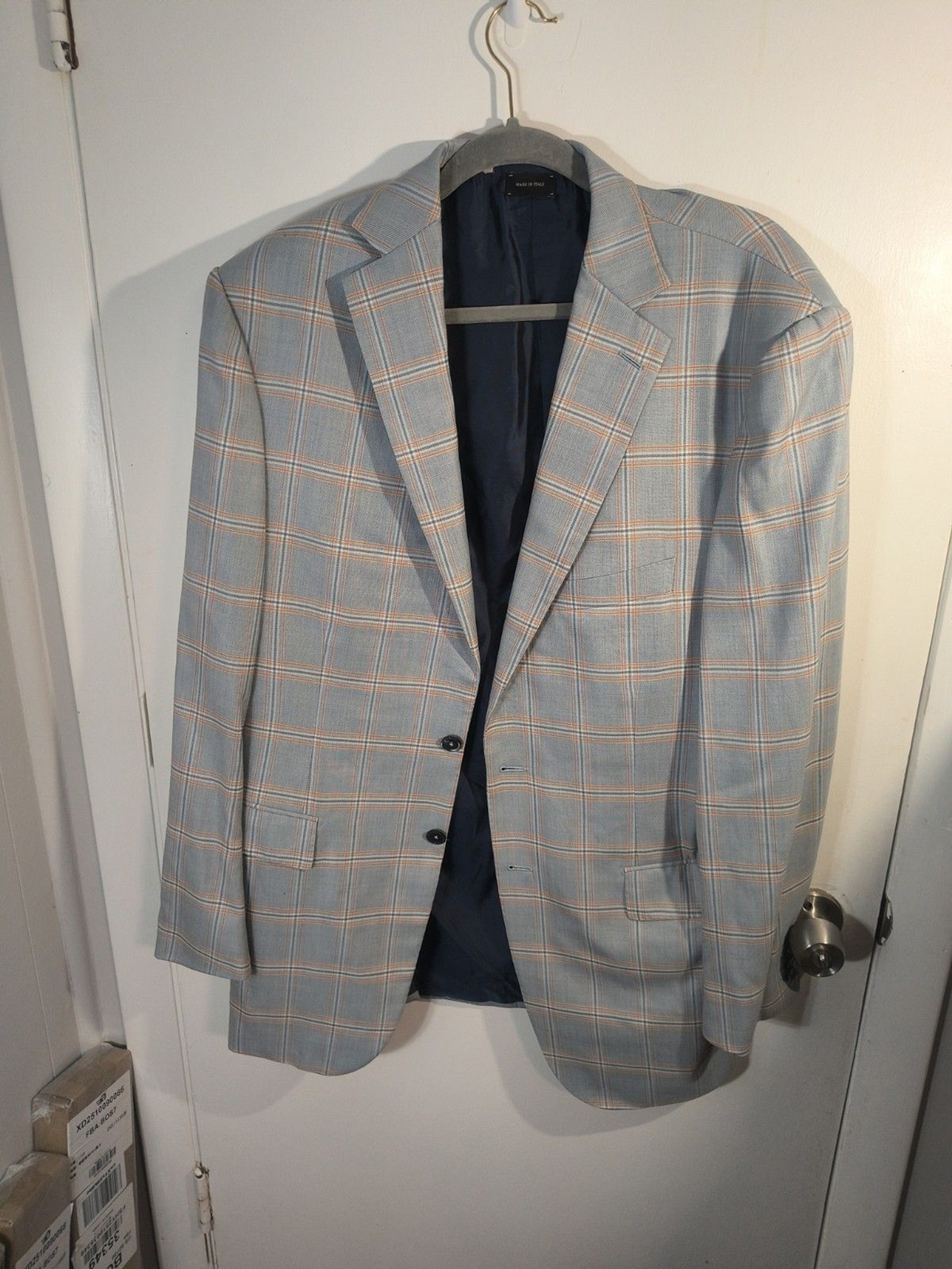 Vince McMahon Owned Custom Zegna Dormeuil Silk Wool Blazer Richards Greenwich 54