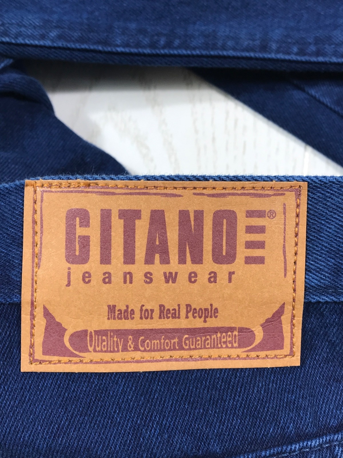 Vintage 80s High Rise Jeans 14 Gitano Tapered Blue Denim Cotton Zip Retro Mom