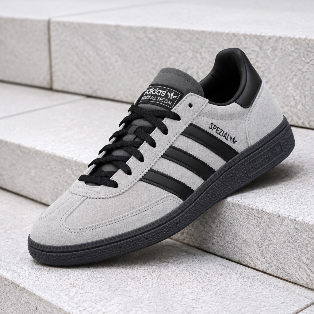Adidas Club America Handball Spezial Grey Two Carbon Core KK3025 Men's Size New