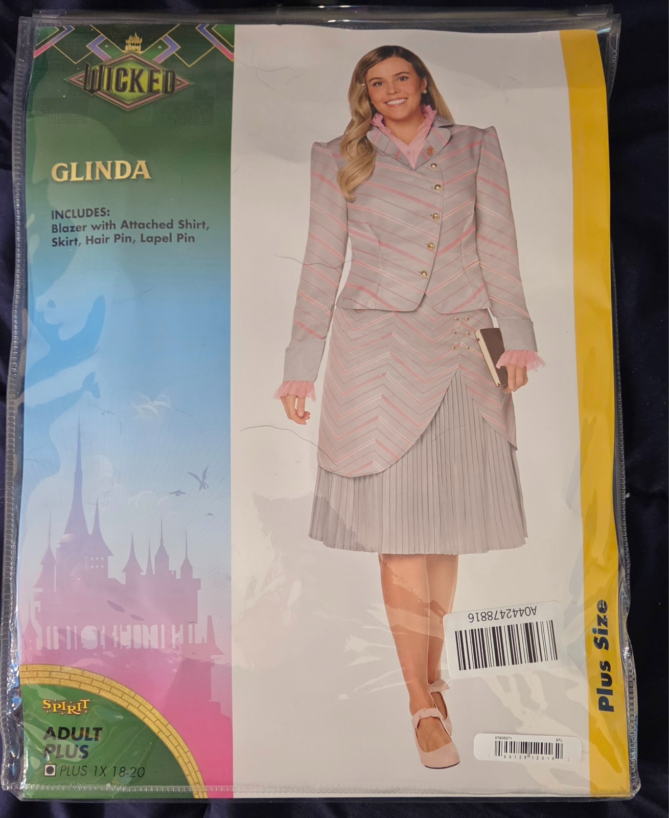 Adult Glinda Costume Deluxe Wicked Spirit Halloween
