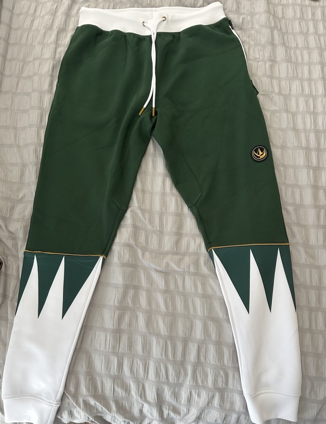 *NEW* SUPER -X Green Ranger v.2 Jogger Pants Size Medium