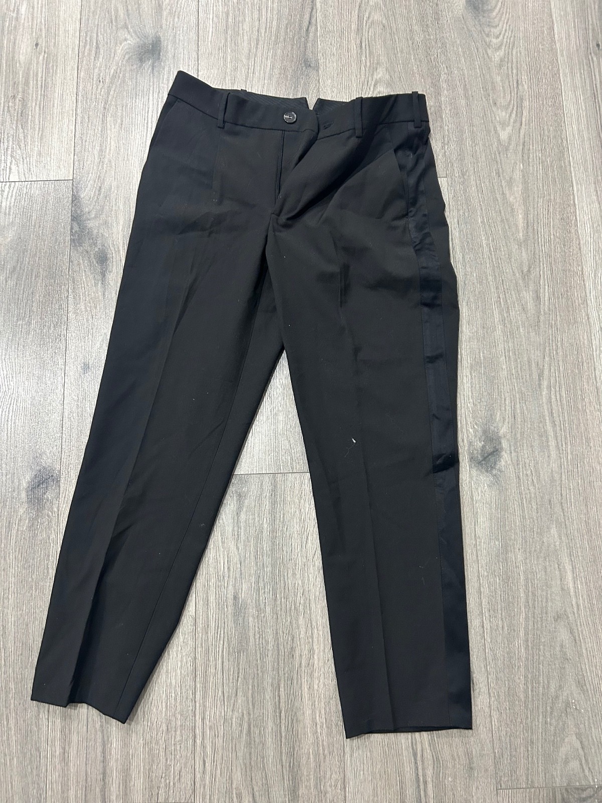 Zara Black Tapered Trousers Women\'s Size M
