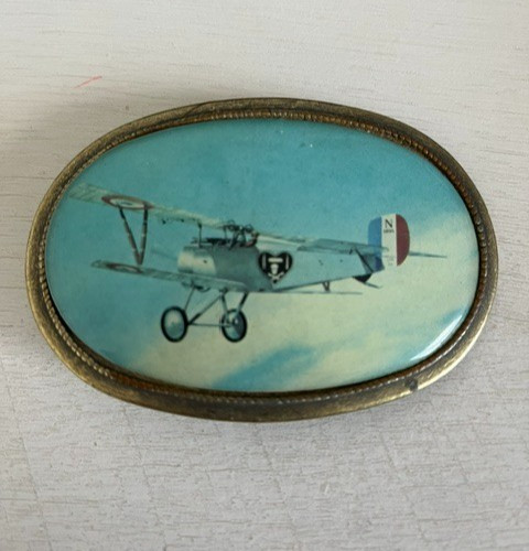 Vintage 1960\'s Airplane Belt Buckle 