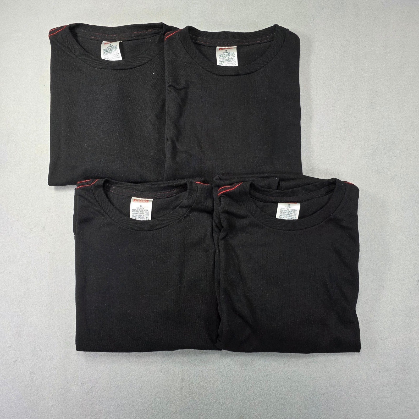 AMC Theatres Amazing Employee Promo T-Shirt Black Red Stitching Small 82399