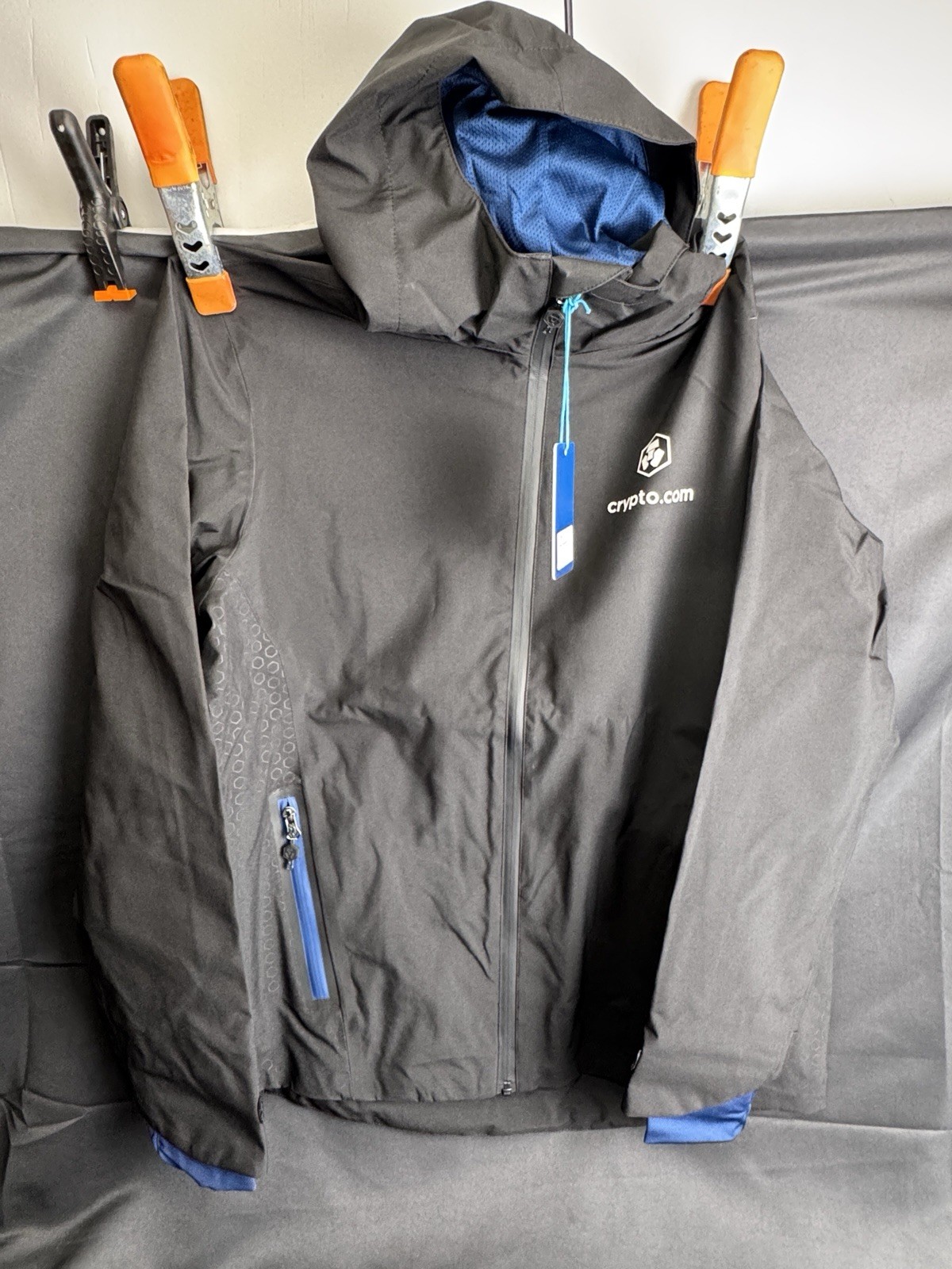 Crypto.com Windbreaker Jacket NEW Rare Exclusive Promo Merch UNISEX Large