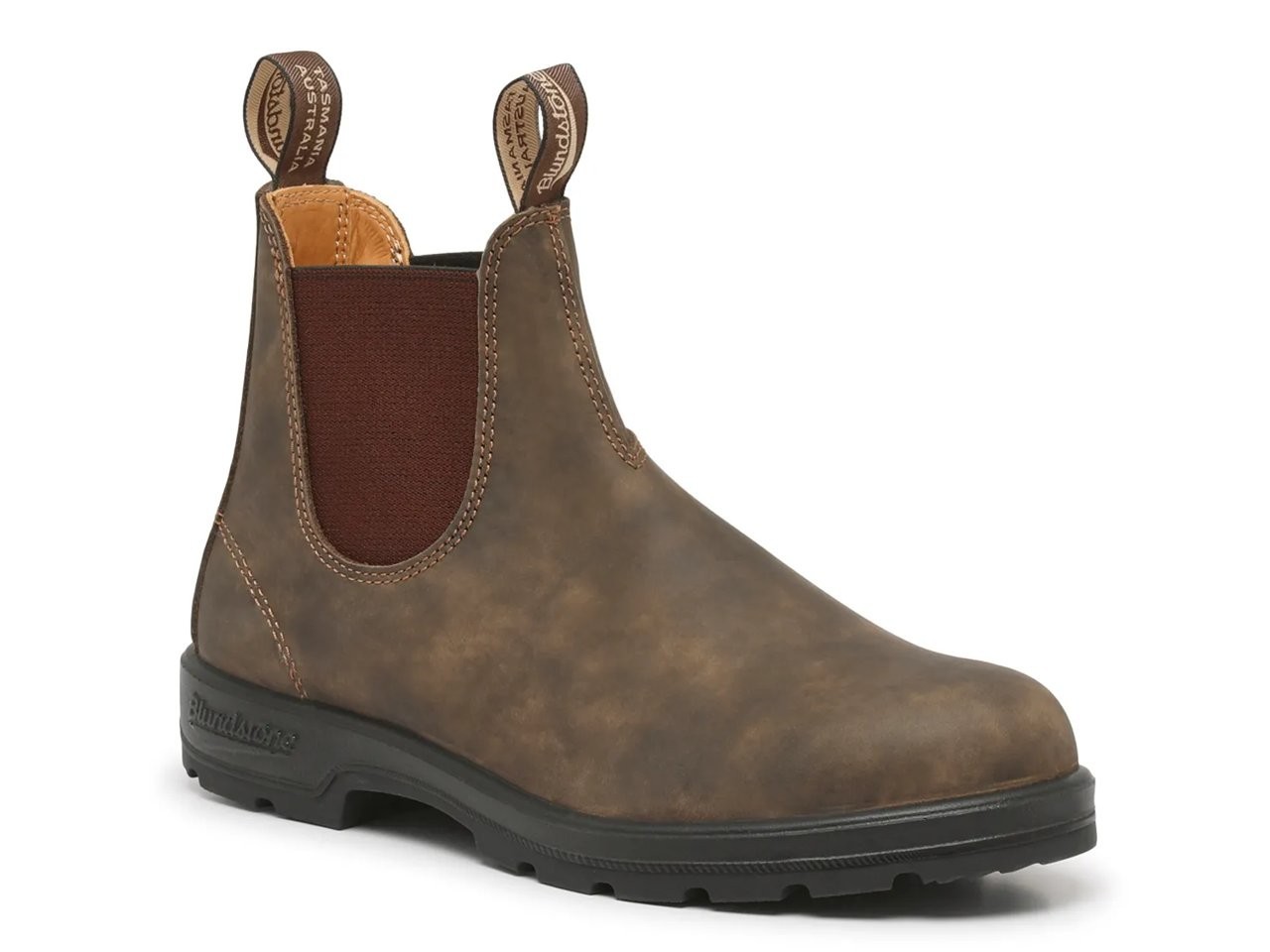 Men's Blundstone 585 Chelsea Boots - Rust Color