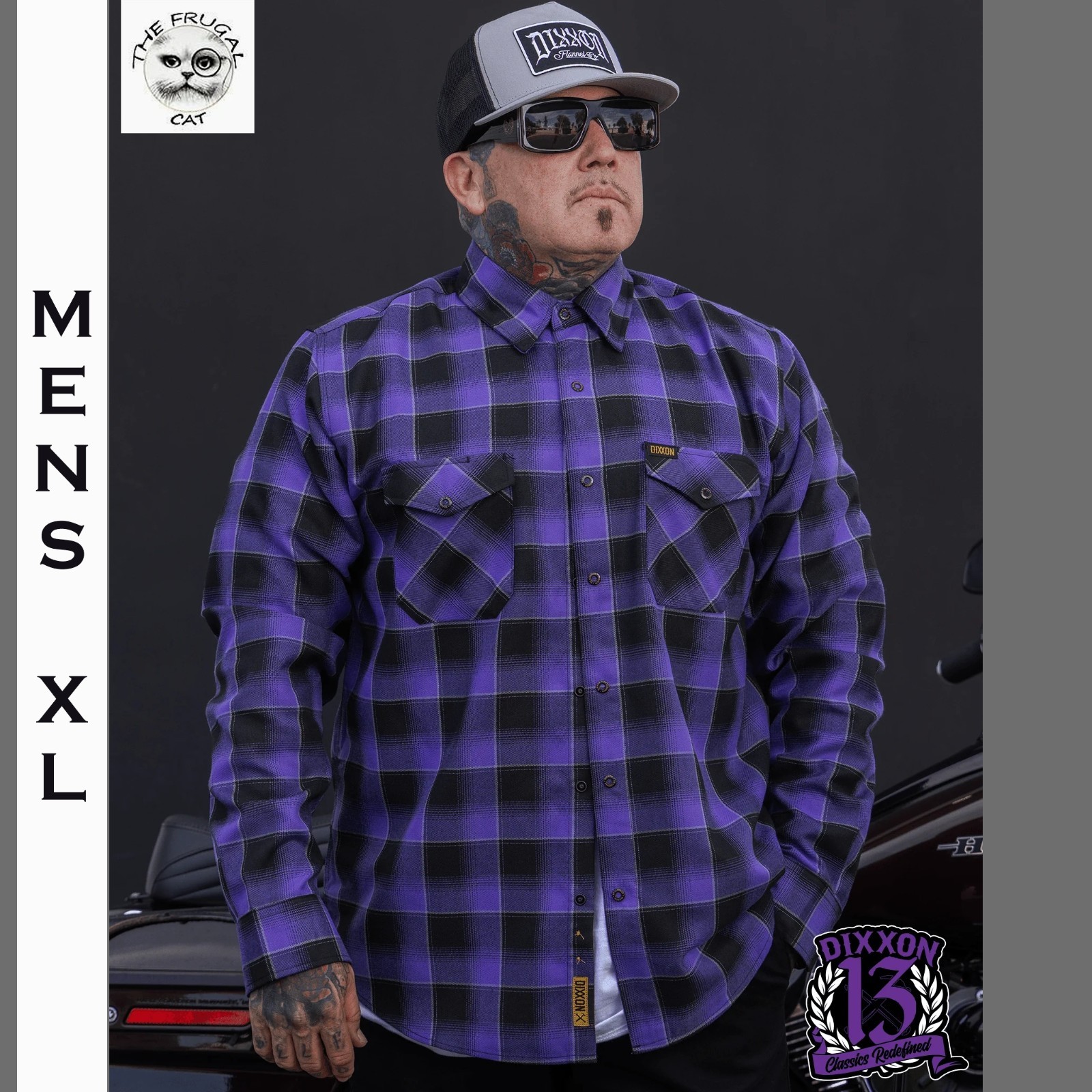 DIXXON FLANNEL - DYNASTY 2.0 Flannel Shirt Men\'s XL