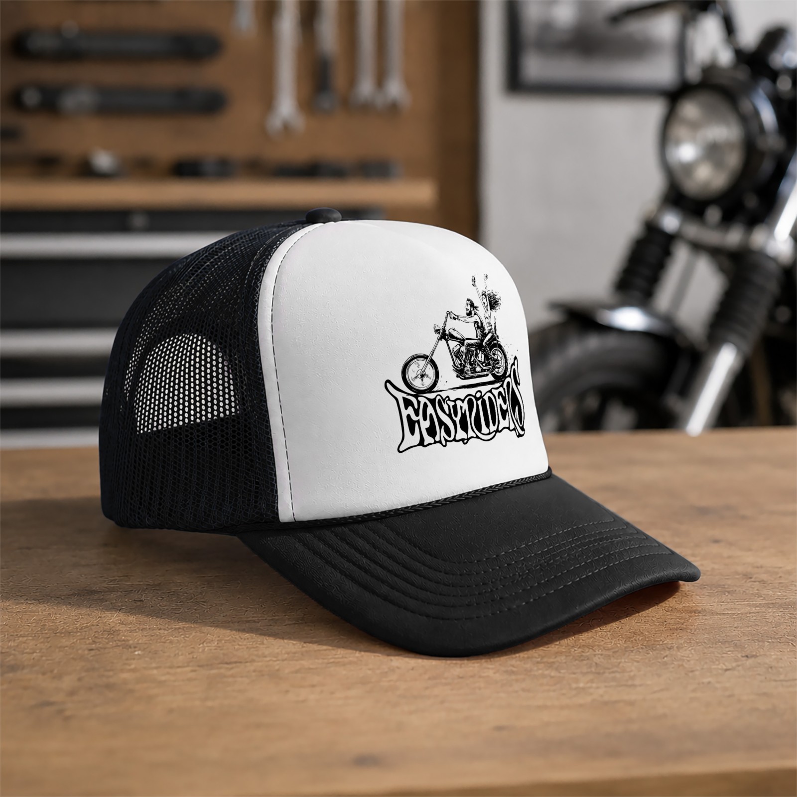 Motorcycle Cap Easy Riders & Fans – Vintage Trucker Hat