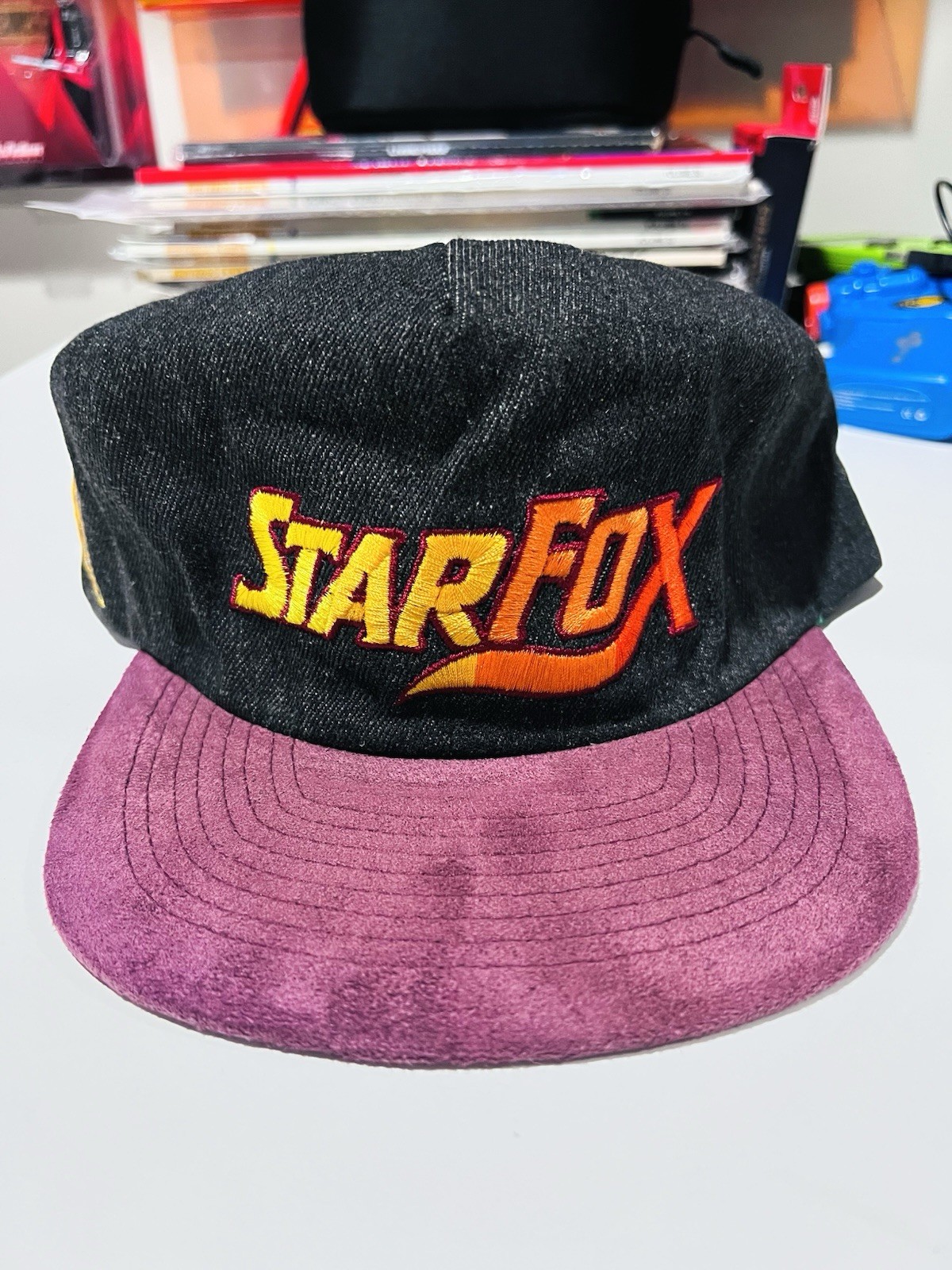 Super Nintendo Star Fox SnapBack Hat SNES Super Nintendo