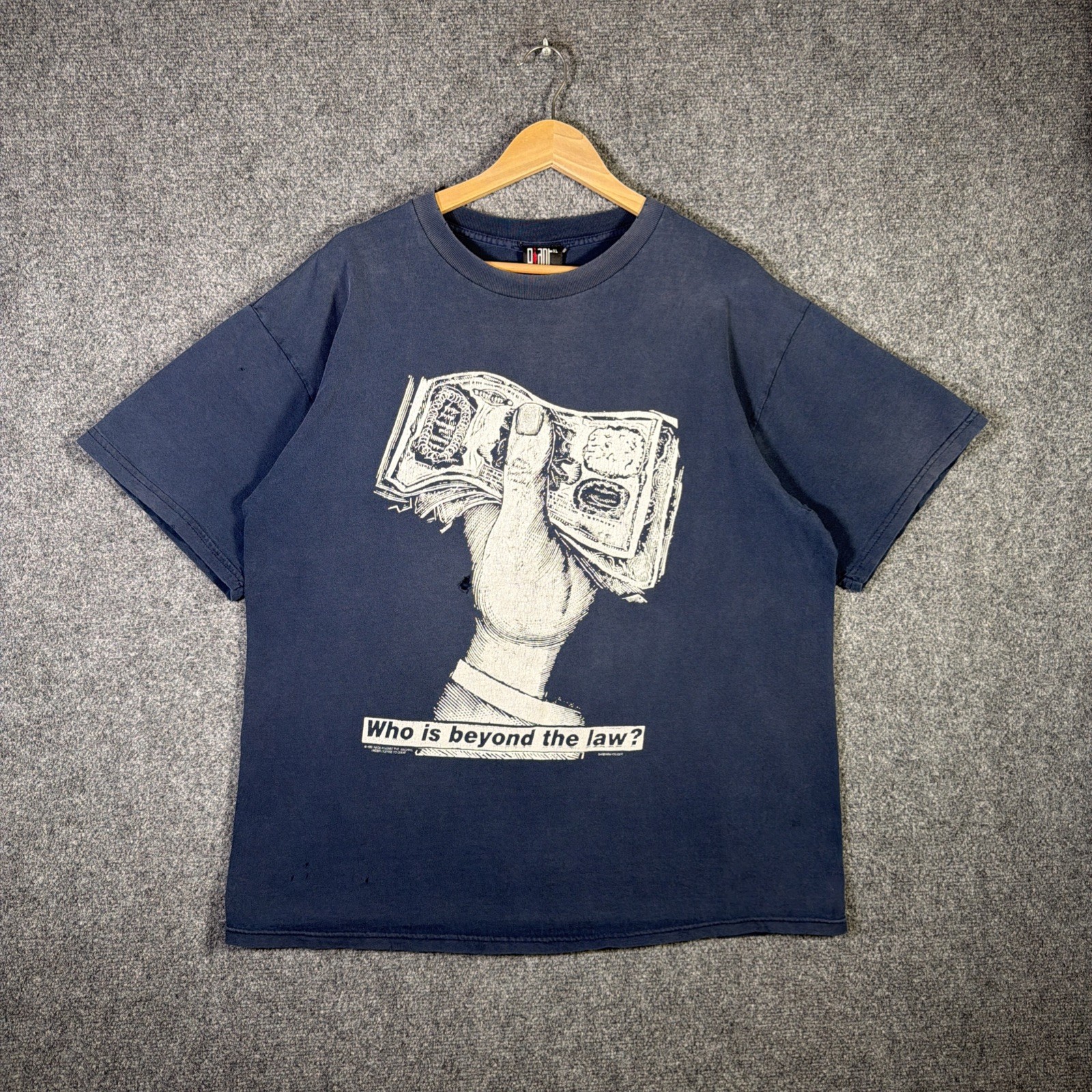 Vintage Rage Against The Machine Shirt XL 90s 1997 Beyond The Law Money Tour USA