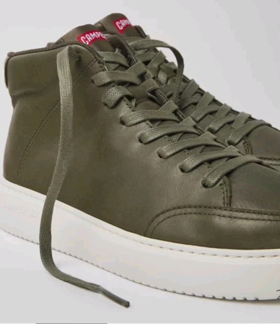 Camper Runner K21 Sneakers – Green Leather Nubuck EU 39/ US 6 Retail $210