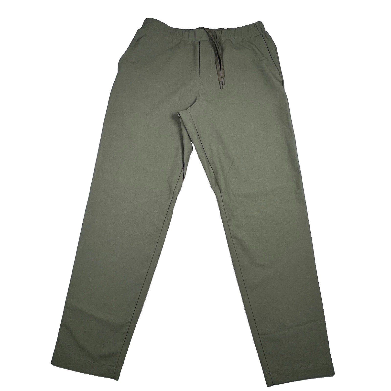 Lululemon New Venture Pique Trouser Pants Men\'s Large LM5AKBS Green Stretch