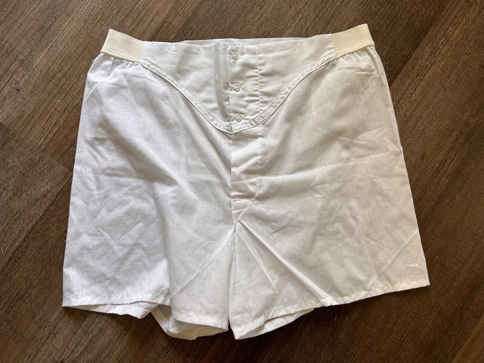 Sears Perma Prest vintage made USA yoke front underwear boxers shorts 32 new