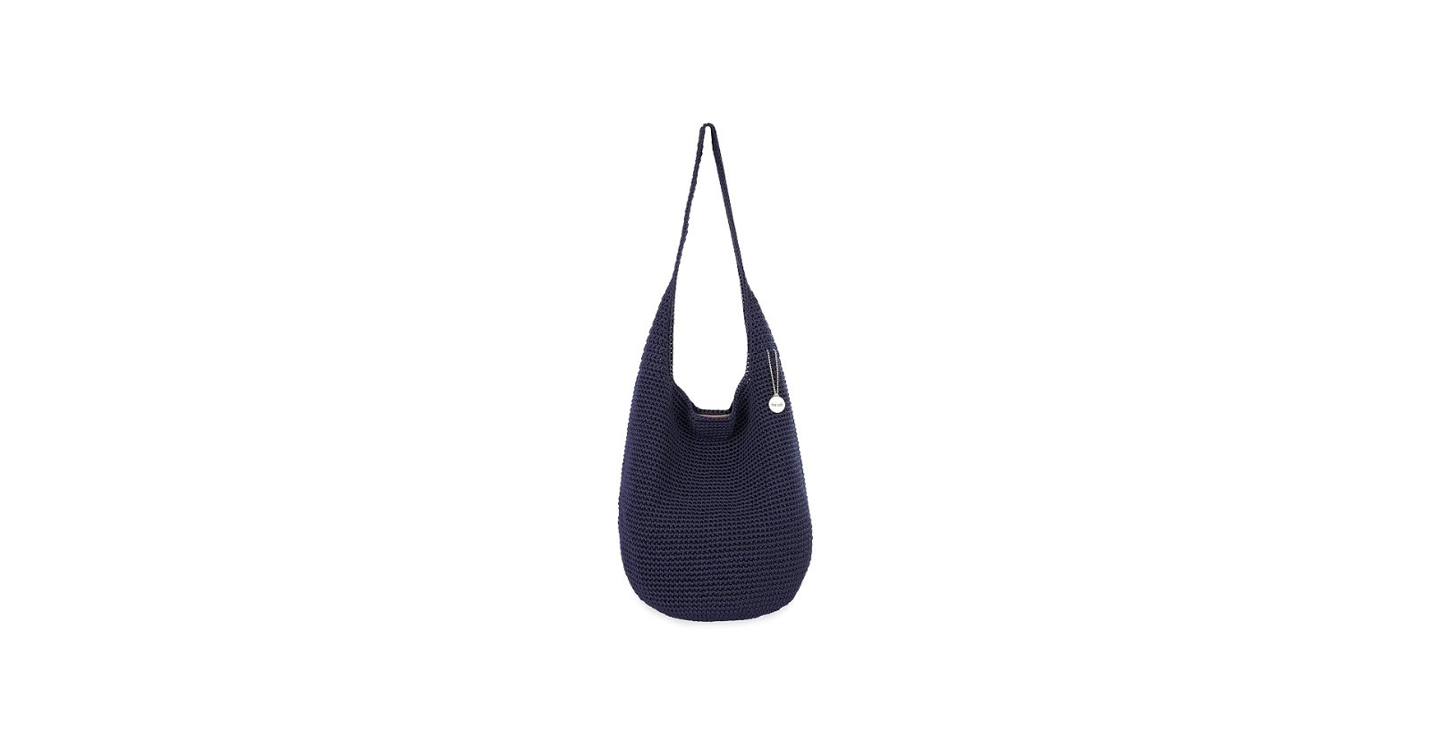 The Sak 120 Hobo Bag in Crochet - Large, Denim Ocean