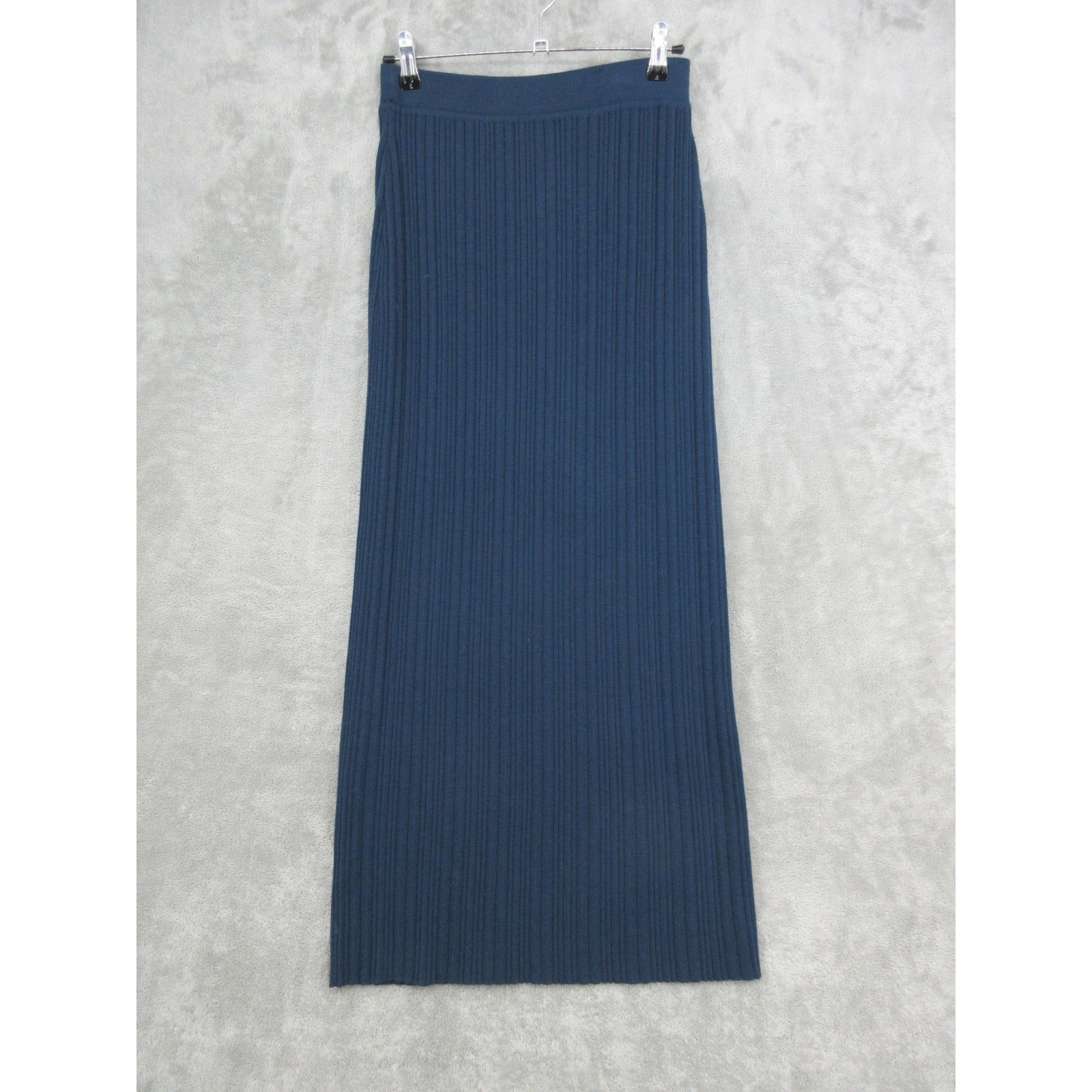 Vintage Dana Buchman Skirt Womens Small Merino Wool Maxi Sweater Pencil Modest