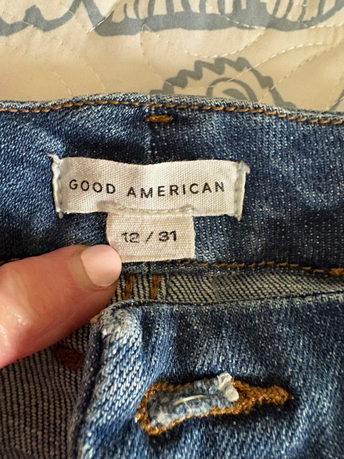 Good American Indigo207 Skinny Jeans Women’s 10 31\