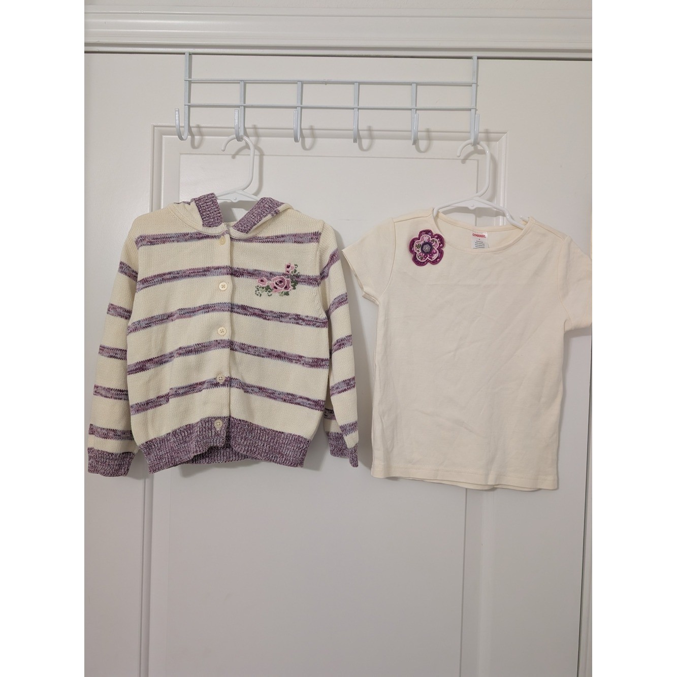 Vintage Gymboree Pretty in Plum NWT Cardigan Tee Set Girls 4 2005