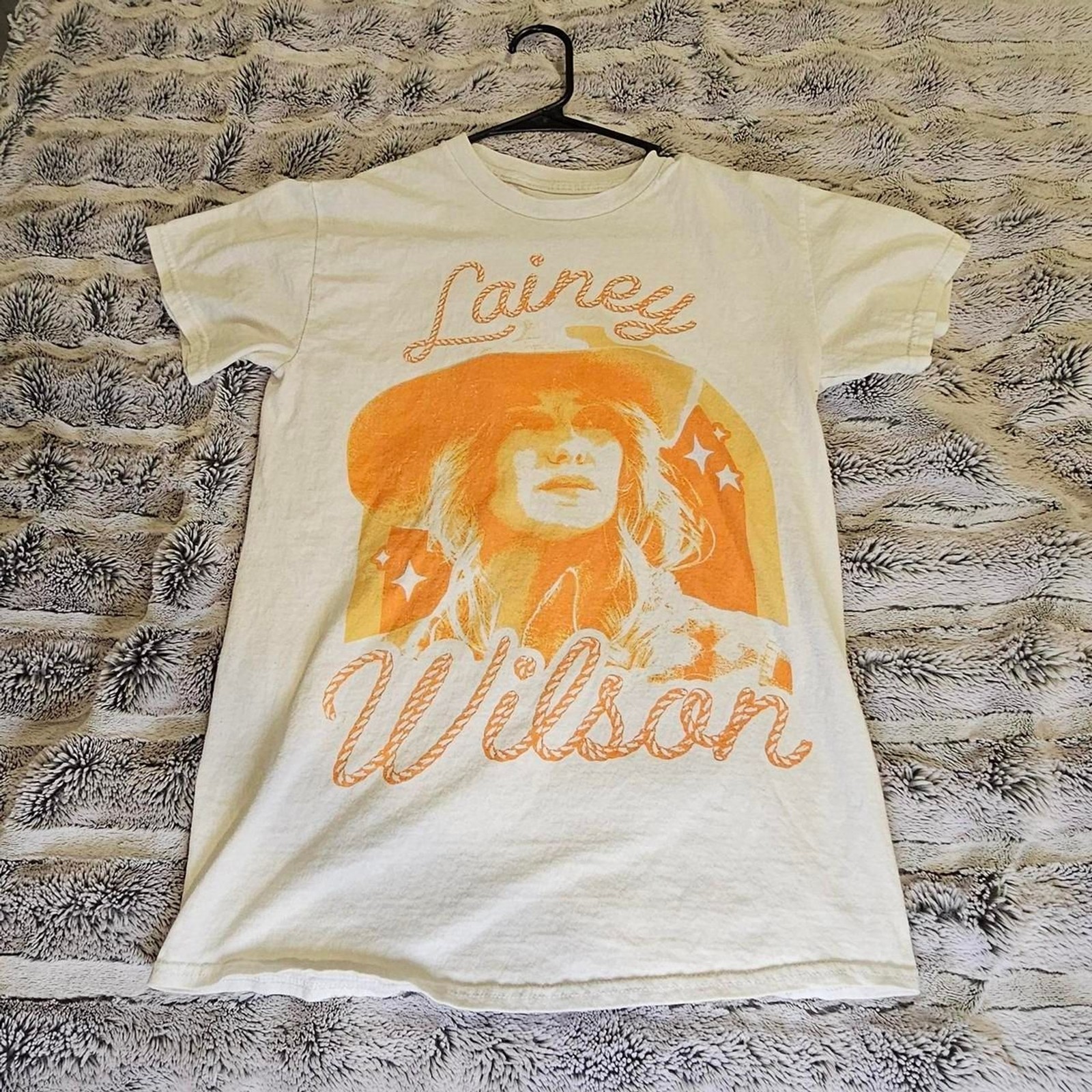 Unbranded Women\'s White and Orange T-shirt