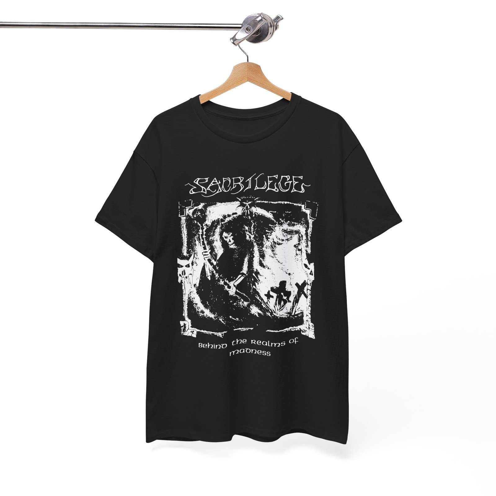 Sacrilege Shirt Hardcore Thrash crust Punk Music Band Unisex Tee